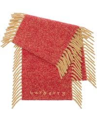 Burberry - Alpaca Wool-Blend Happy Scarf - Lyst