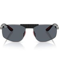 Ray-Ban - X Scuderia Ferrari Rb3776M Irregular Sunglasses - Lyst