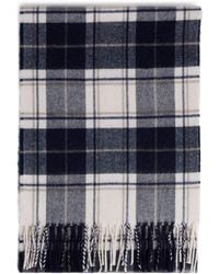 dunhill - Cashmere Tartan Check Scarf - Lyst