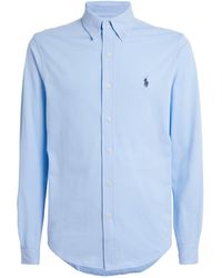 Polo Ralph Lauren - Mesh-cotton Oxford Shirt - Lyst