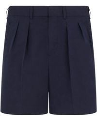 Tom Ford - Cotton-Silk Tailored Shorts - Lyst