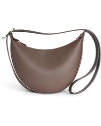 Longchamp - Leather Le Foulonné Cross-Body Bag - Lyst