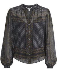 Veronica Beard - Silk Ashlynn Blouse - Lyst