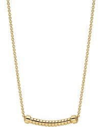 BVLGARI - Tubogas Chain Necklace - Lyst