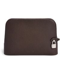 dunhill - Leather Bourdon 27 Pouch - Lyst