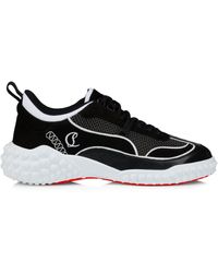 Christian Louboutin - Mara Embroidered Sneakers - Lyst