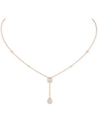 Messika - My Twin And Diamond Pendant Necklace - Lyst