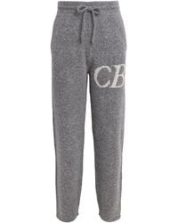 Cole Buxton - Wool-Blend Logo Sweatpants - Lyst