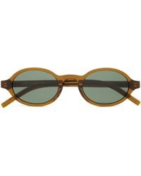 Saint Laurent - Acetate Sl M161 Oval Sunglasses - Lyst