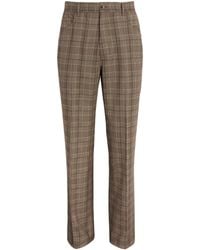Amiri - Check Bootcut Trousers - Lyst