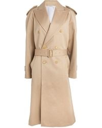 Carven - Wool Oversized Trench Coat - Lyst
