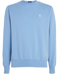 Polo Ralph Lauren - Cotton Loopback Fleece Sweatshirt - Lyst