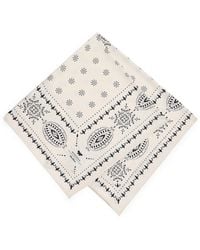 Weekend by Maxmara - Silk Bandana Print Square Scarf - Lyst