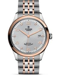 Tudor - 1926 Stainless Steel And Rose Gold Watch 39mm - Lyst