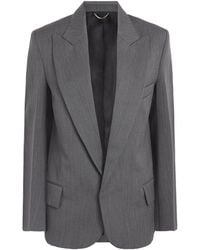 Victoria Beckham - Virgin Wool Roberta Blazer - Lyst