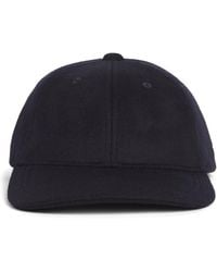Emporio Armani - Wool Baseball Cap - Lyst