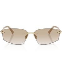Tiffany & Co. - Metal Irregular Sunglasses - Lyst
