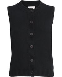 Harrods - Cashmere-Cotton Sweater Vest - Lyst