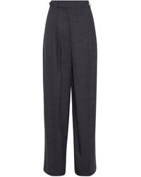 Brunello Cucinelli - Virgin Wool Tailored Trousers - Lyst