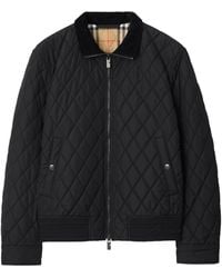 Burberry - Quilted Nylon Jacket - Lyst