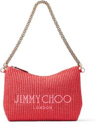 Jimmy Choo - Logo Callie Clutch Bag - Lyst