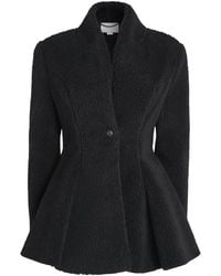 Stella McCartney - Plush Peplum Jacket - Lyst