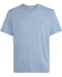 Sandro - Cotton Logo-Patch T-Shirt - Lyst