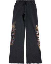 Balenciaga - Cotton Tacky Tattoo Sweatpants - Lyst
