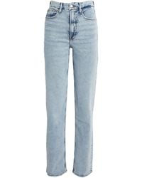GOOD AMERICAN - Icon Straight Jeans - Lyst