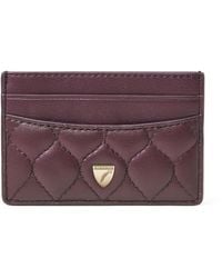 Aspinal of London - Leather Slim Card Holder - Lyst