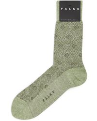 FALKE - Linen-Blend Mosaic Floor Socks - Lyst