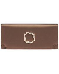 Malone Souliers - Satin Vivien Clutch Bag - Lyst