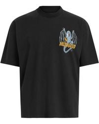 AllSaints - Cotton Dragon Skull T-shirt - Lyst