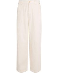 About Blank - Cotton Wide-Leg Carpenter Trousers - Lyst