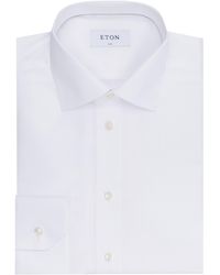 Eton - Signature Twill Slim Fit Shirt - Lyst