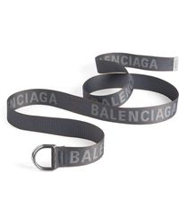 Balenciaga - Logo D-ring Belt - Lyst