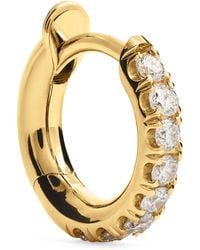 Spinelli Kilcollin - Mini And Diamond Single Hoop Earring - Lyst