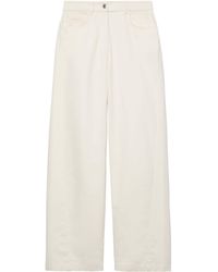 MAX&Co. - Wool-Blend Straight Leg Trousers - Lyst