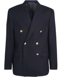 Polo Ralph Lauren - Wool Double-Breasted Blazer - Lyst
