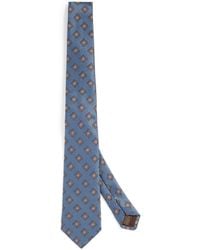 Canali - Silk Patterned Tie - Lyst