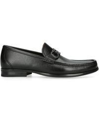 Ferragamo - Leather Grandioso 2 Loafers - Lyst