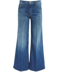 Mother - The Down Low Twister Wide-leg Jeans - Lyst