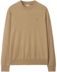 Burberry - Cashmere Blend Sweater - Lyst