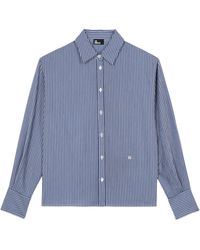 The Kooples - Striped Long-sleeve Shirt - Lyst