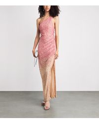 Rachel Gilbert - Embellished One-Shoulder Kaito Gown - Lyst