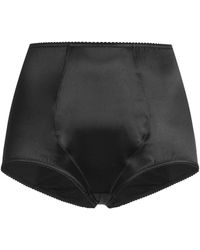 Dolce & Gabbana - Silk High-Rise Briefs - Lyst