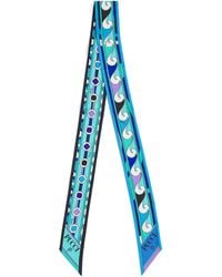 PUCCI - Silk Twill Printed Scarf - Lyst