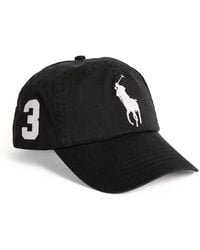 Polo Ralph Lauren - Cotton Big Polo Pony Cap - Lyst