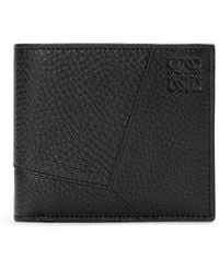 Loewe - Grained Leather Puzzle Edge Wallet - Lyst