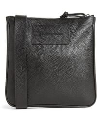 Emporio Armani - Leather Cross-Body Bag - Lyst